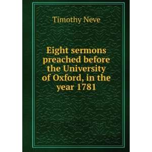  the Lecture Founded by the Late Rev. John Bampton Timothy Neve Books