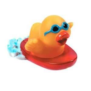    Surfer Surfing Sunglasses Rubber Duck Bath Toy Toys & Games