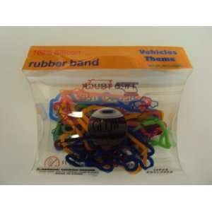   Glow in the Dark Rubba Rubber Bandz Band Wristband (12) Toys & Games