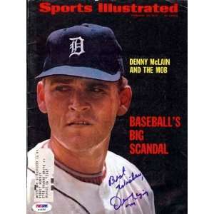  Denny McLain Autographed/Hand Signed Sports Illustrated 