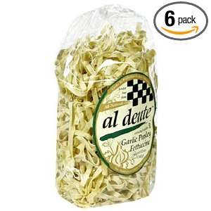 Al Dente Garlic Parsley Fettucine, 12 Ounce (Pack of 6)  