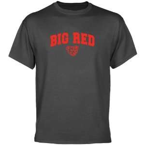 Cornell Big Red Charcoal Logo Arch T shirt  Sports 