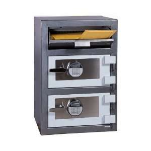   Hollon Triple Compartment Depository Safe Electronic