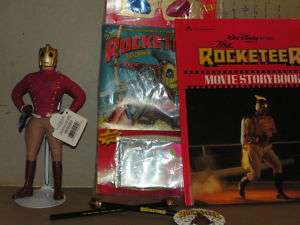 LOT OF VINTAGE DISNEYS THE ROCKETEER ITEMS ALL MINT  