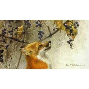  Robert Bateman   Fox and Grapes