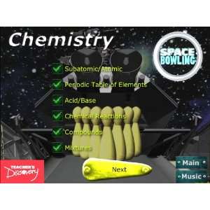  Chemistry Space Bowling Game CD