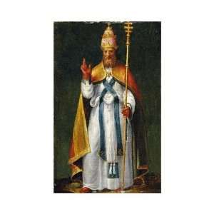  Bernardino Campi   Saint Leo The Great Giclee