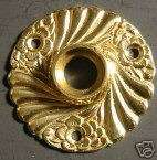 Roanoke doorknob brass Rosette each  