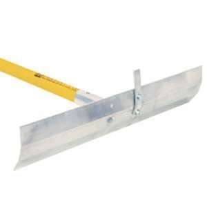  Midwest Rake Concrete Placer and Hooks with Wood Handle 