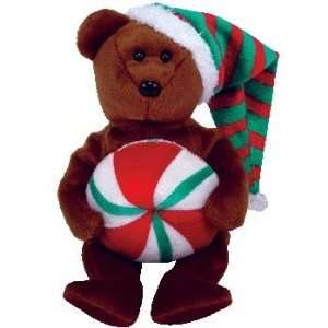  TY Beanie Baby   YUMMY the Holiday Bear Toys & Games