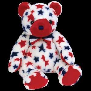  TY Beanie Buddy   RED the Bear Toys & Games