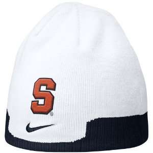   Nike Syracuse Orange White 4th & Goal Knit Beanie