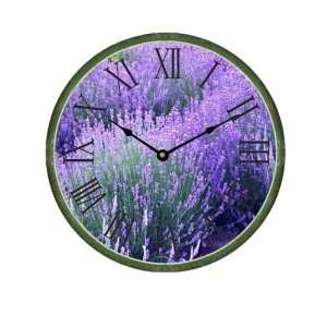 30cm Lavender Roman Numeral Wall Clock