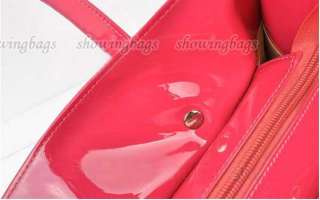   womens bag handbag Tote Hobo Purse Simple Design patent leather MM203