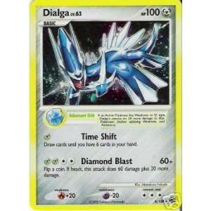  Dialga 4/100 Rare Holo Majestic Dawn Pokemon Toys & Games