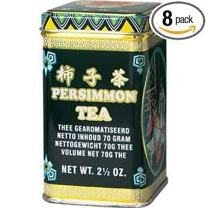 Roland Persimmon Tea/Canisters, 2.5000 Ounce (Pack of 8)