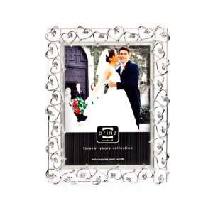  Prinz 8 Inch by 10 Inch Bliss Silverplated Metal Frame 
