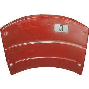  Fenway Park Game Used Red Seatback (#3)