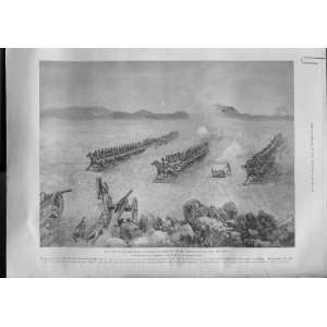    Klip Drift & Siege Kimberley Antique Print Boer War
