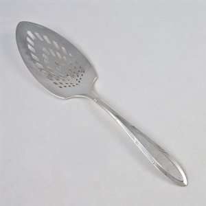  Reverie by Nobility, Silverplate Pie Server, Flat Handle 