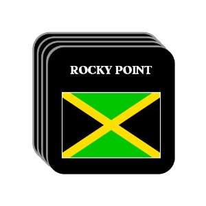  Jamaica   ROCKY POINT Set of 4 Mini Mousepad Coasters 