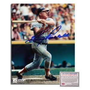  Boog Powell Baltimore Orioles   Swinging   Autographed 