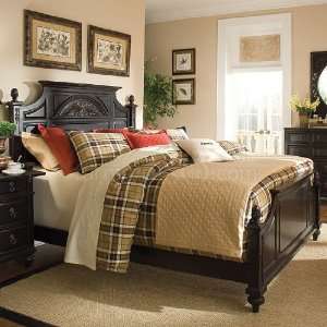 Laura Ashley Sturlyn Panel Bed (Onyx) (Queen) by Kincaid