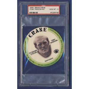  1976 Crane Discs Terry Bradshaw PSA 10