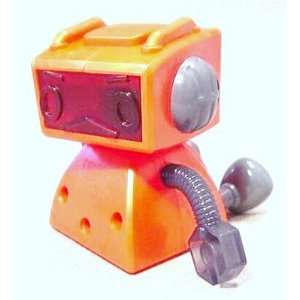   Happy Meal Botster Orange Light Up Robot Toy #5 2002 