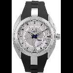   srn011 mens watch kinetic arctura retrograde silver dial new retail
