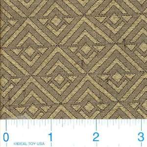  44 Wide Silk Jacquard   Dimo Taupe Fabric By The Yard 