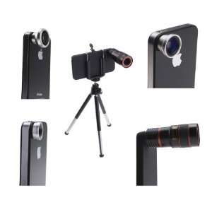   Fish Eye Lens, Wide Angle + Micro Lens) Plus Tripod and Hard Case