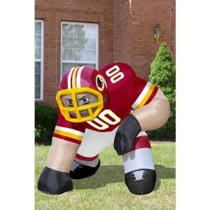   Redskins 5 Inflatable Bubba Player Mascot 
