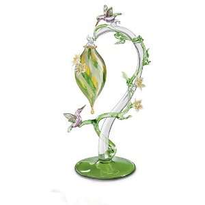 Jewels Of The Garden Art Glass Figurine Collection 