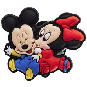 DIY Jewelry Making Disney Baby Mickey & Minnie Kiss Croc Charm