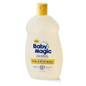 Baby Magic Gentle Hair & Body Wash, Soft Baby Scent, 16.5 oz. (Pack of 