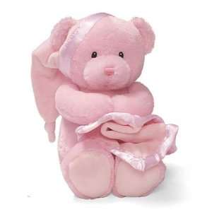  Nighty Night Pink Music Bear   Baby Gund Toys & Games