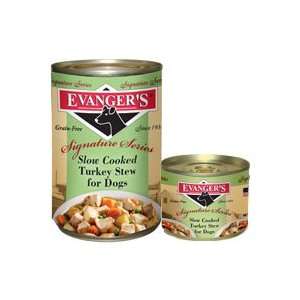 Evangers Super Premium Turkey Chunks Dinner in Gravy Canned Dog Food 