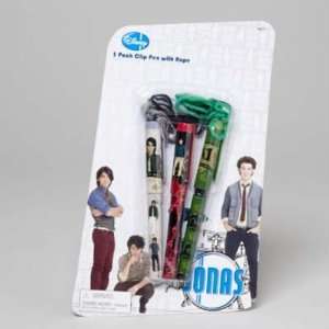  New   Disney Jonas Brothers Clip Pens 3 Pack Case Pack 48 