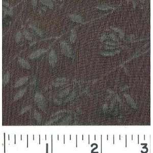  48 Wide SLINKY FLORAL MEDIUM CHARCOAL Fabric By The Yard 