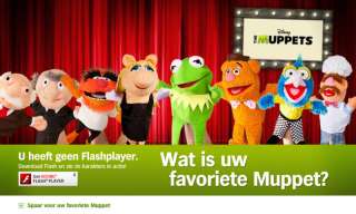 NEW Rare Disney MUPPETS Set of 8 MUPPET SHOW MOVIE Hand Puppets 2012 