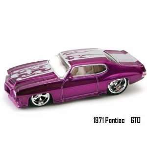   City Big Time Muscle Purple 1971 Pontiac GTO 164 Scale Die Cast Car