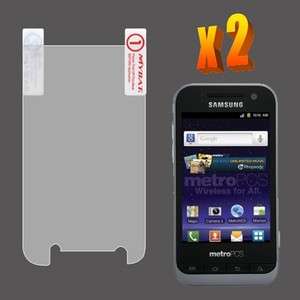 2X High Quality Clear LCD Screen Protector for MetroPCS Samsung Galaxy 