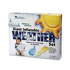 learning resources giant inflatable weather set new in box educational