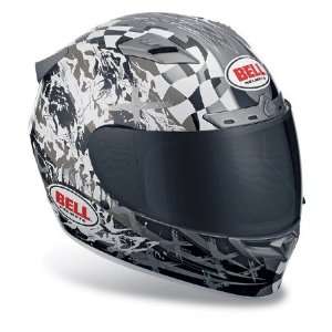  Bell Vortex Torn Full Face Helmet X Small  Silver 
