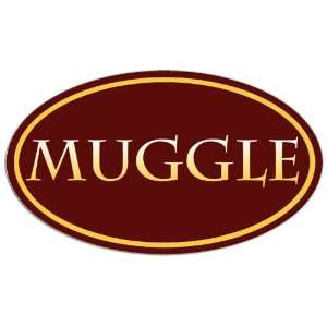  Oval Muggle (Harry Potter) Sticker 