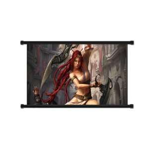 Heavenly Sword Game Fabric Wall Scroll Poster (32 x 20) Inches