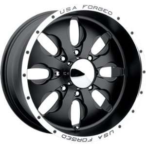 USA Forged 505 18x9 Black Wheel / Rim 8x170 with a  11mm Offset and a 