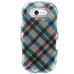  Hard Snap on Case With BLUE PLAID CHECKERD Design 