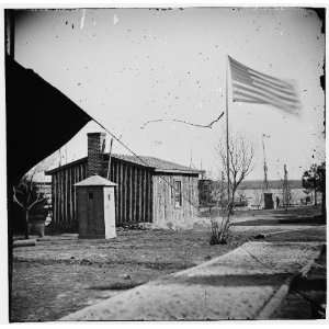   Va. Rear view of Gen. Ulysses S. Grants headquarters